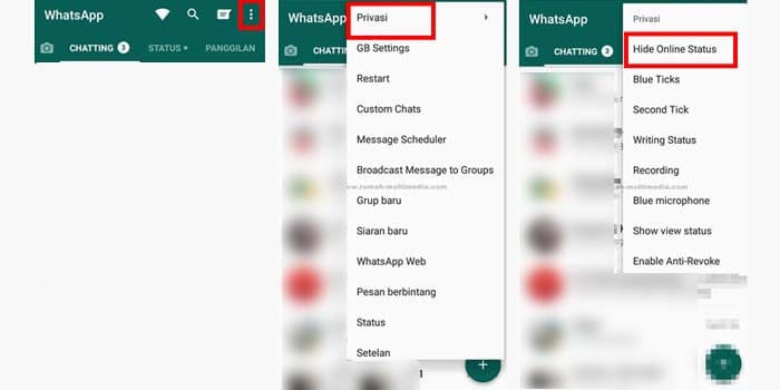 cara membuat last seen di whatsapp tidak berubah