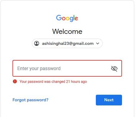 cara mengganti password gmail jika lupa