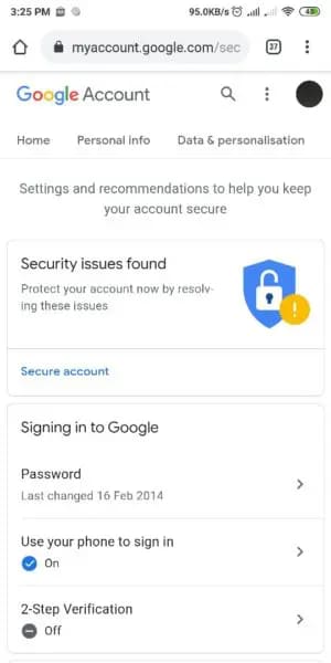 cara menghapus verifikasi 2 langkah gmail tanpa hp